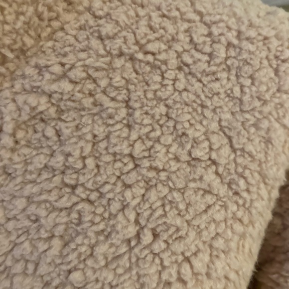 NWT Love Tree pink cropped fleece 1/4 zip, women’s size medium, very soft - Picture 7 of 8